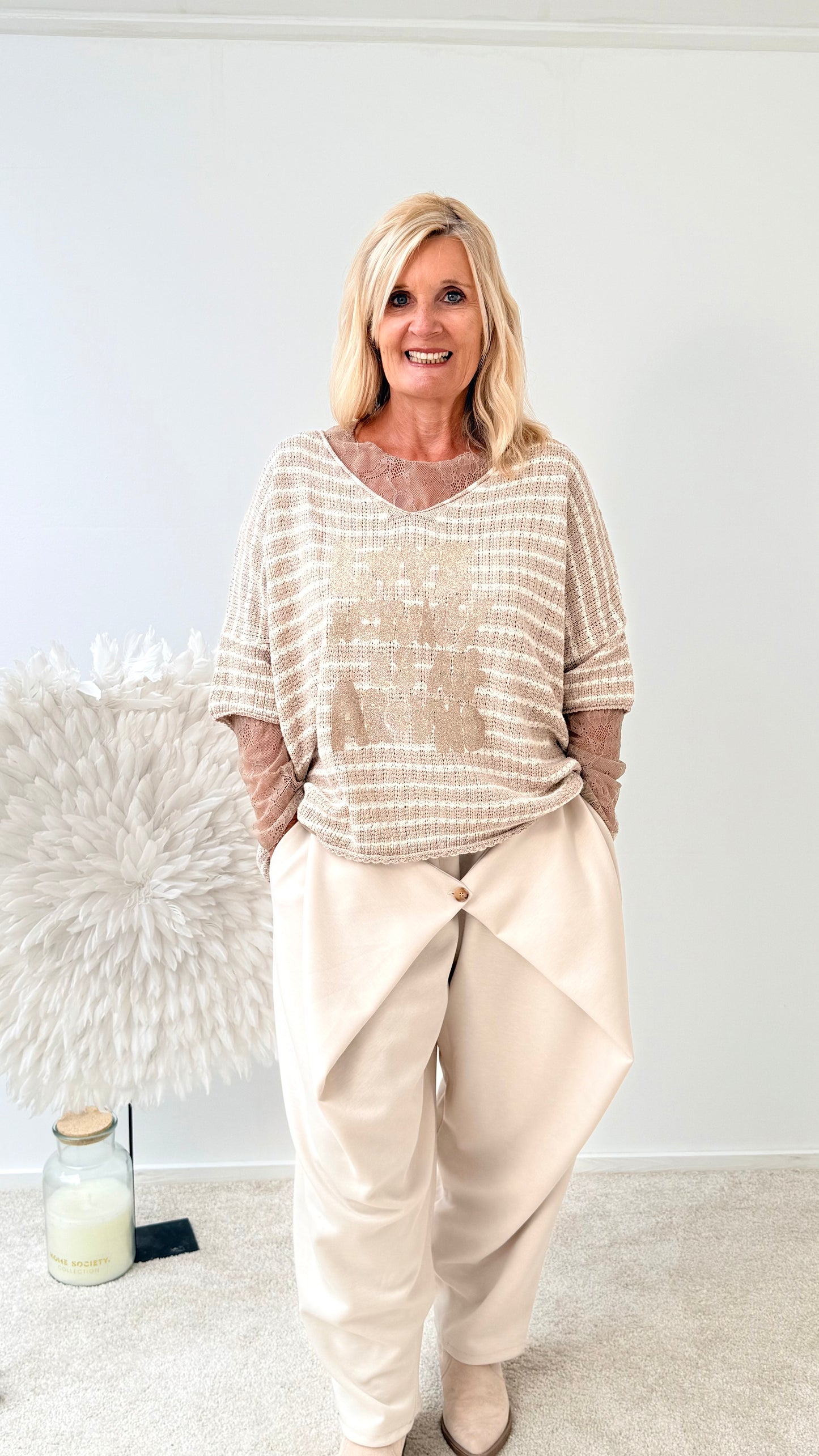 PULLI "LENSS" BEIGE